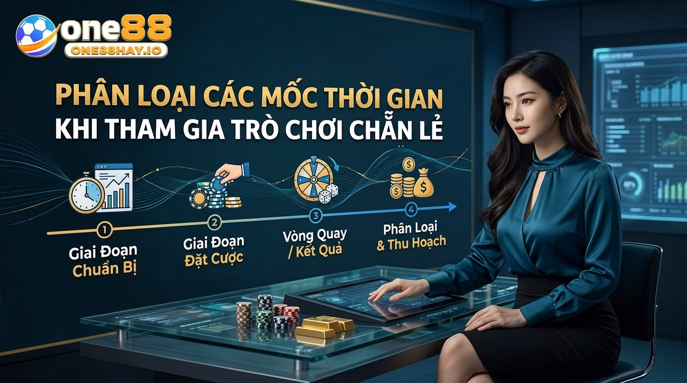 Phân loại các mốc thời gian khi tham gia chẵn lẻ Phân loại các mốc thời gian khi tham gia chẵn lẻ